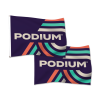 Custom-made flag with bold, durable design perfect for outdoor display or indoor decoration