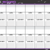 Dry erase board for CrossFit WOD tracking