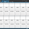 Gym branding dry erase board for daily and benchmark WODs