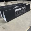 Custom Coroplast A-Frame for sports or events, lightweight, durable, and eye-catching.