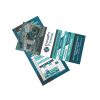 Custom rack cards with accordion fold and UV coating
