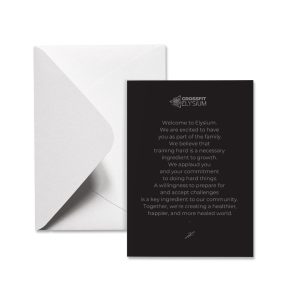 Custom Thank You Cards with folding options, available in various sizes and finishes.