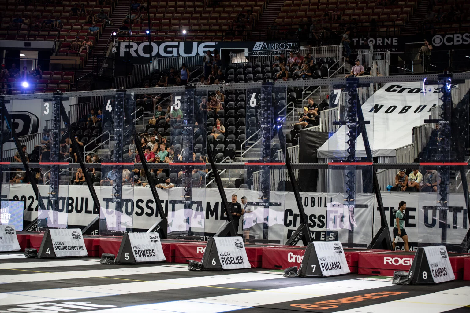NOBULL CrossFit Games logo featured on athletic apparel for the competition