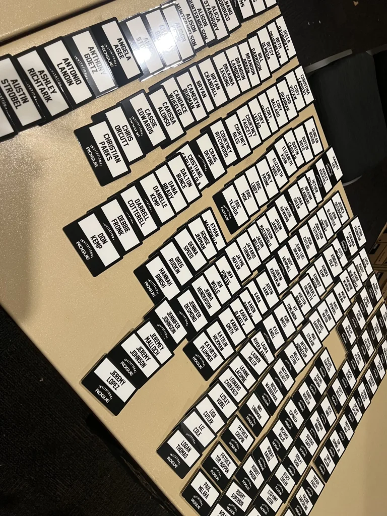 Rogue Invitational signage by industry leader SignsRX.