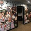 Custom removable fabric adhesive for murals and retail displays