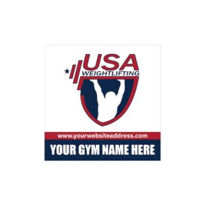USAW Custom 13oz Vinyl Banner