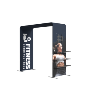 Square Archway Display + TV Mount