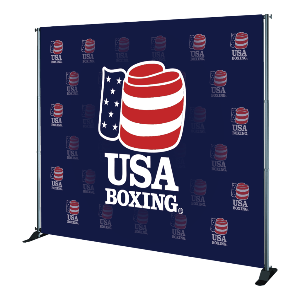 USA Boxing Telescoping Banner Stand | SignsRxUSA