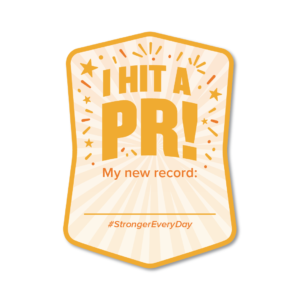 PR Selfie Sign: PR Badge