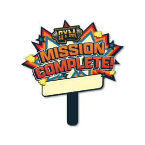 PR Selfie Sign: Mission Complete