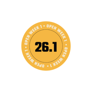 CrossFit Open Stickers: Week 1