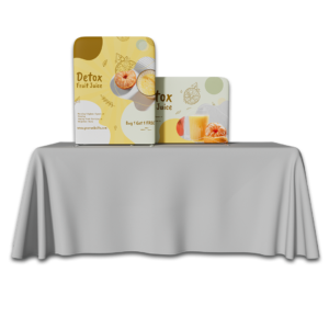 Straight Desktop Banner Stand