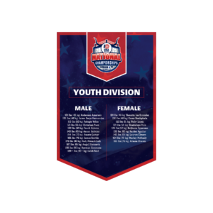 2025 USA Boxing National Championships Pennant Banner